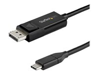 StarTech.com 1 m USB-C till DisplayPort 1.4-kabel - dubbelriktad - DisplayPort-kabel - 24 pin USB-C till DisplayPort - 1 m CDP2DP141MBD