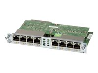 Cisco Gigabit EtherSwitch EHWIC - switch - 8 portar - Administrerad - insticksmodul EHWIC-D-8ESG