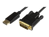 StarTech.com DisplayPort till DVI-konverteringskabel - 91 cm - 1920x1200 - bildskärmskabel - 91.4 cm DP2DVI2MM3