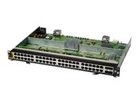 HPE Aruba 6400 48-port 1GbE Class 4 PoE and 4-port SFP56 v2 Module - switch - 48 portar - rackmonterbar R0X39C