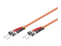 MicroConnect nätverkskabel - 0.5 m - orange FIB1120005-2