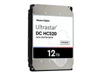 WD Ultrastar DC HC520 HUH721212AL5200 - hårddisk - 12 TB - SAS 12Gb/s 1EX1007