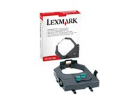 Lexmark - 1 - svart - återfärgat färgband 3070166