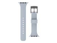 [U] Apple Watch Band 45mm/44mm/42mm, Series 7/6/5/4/3/2/1/SE - Silicone Soft Blue - klockrem för smart klocka 19249K315151