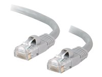 C2G Cat5e Booted Unshielded (UTP) Network Patch Cable - patch-kabel - 50 cm - grå 83140