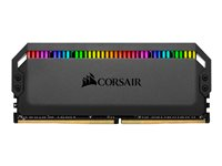 CORSAIR Dominator Platinum RGB - DDR4 - sats - 16 GB: 2 x 8 GB - DIMM 288-pin - 3600 MHz / PC4-28800 - ej buffrad CMT16GX4M2D3600C18