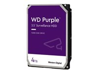WD Purple WD40PURZ - hårddisk - 4 TB - SATA 6Gb/s WD40PURZ