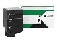 Lexmark - svart - original - tonerkassett - LCCP, LRP 71C2HK0