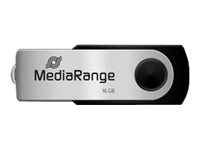 MediaRange USB Flexi-Drive - USB flash-enhet - 16 GB MR910