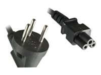 MicroConnect - strömkabel - typ H till IEC 60320 C5 - 1.8 m PE010818ISREAL