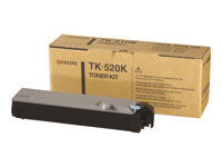 Kyocera TK 520K - svart - original - tonerkassett 1T02HJ0EU0