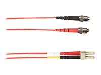 Black Box patch-kabel - 1 m - röd FOCMR62-001M-STLC-RD