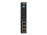 Black Box LGH1000 Series Industrial Ethernet Switch - switch - 4 portar - ohanterad LGH1006A