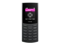Nokia 105 4G (2023) - träkol - 4G funktionstelefon - GSM 1GF018UPA1L05