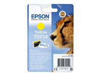 Epson T0714 - gul - original - bläckpatron C13T07144012