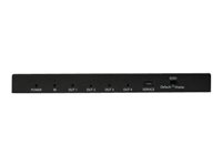 StarTech.com HDMI-splitter med 4 portar - 4K 60 Hz - video/audiosplitter - 4 portar ST124HD202