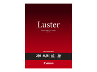 Canon Photo Paper Pro Luster LU-101 - fotopapper - lyster - 20 ark - A3 - 260 g/m² 6211B007