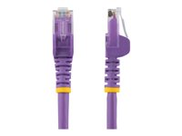 StarTech.com 10m CAT6 Ethernet Cable, 10 Gigabit Snagless RJ45 650MHz 100W PoE Patch Cord, CAT 6 10GbE UTP Network Cable w/Strain Relief, Purple, Fluke Tested/Wiring is UL Certified/TIA - Category 6 - 24AWG (N6PATC10MPL) - nätverkskabel - 10 m - lila N6PATC10MPL
