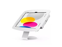 Compulocks iPad Mini 8.3" Space Enclosure Counter Stand or Wall Mount monteringssats - 45° visningsvinkel - för surfplatta - fast - vit 101W830IPMSW