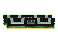 Kingston - DDR2 - sats - 16 GB: 2 x 8 GB - FB-DIMM 240-pin - 667 MHz / PC2-5300 - Fullt buffrat KTM5780/16G