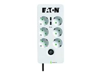 Eaton Protection Box 6 USB DIN - överspänningsskydd - 2500 Watt PB6UD