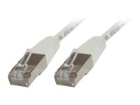 MicroConnect nätverkskabel - 2 m - vit B-FTP502W