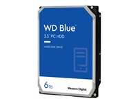 WD Blue WD60EZAZ - hårddisk - 6 TB - SATA 6Gb/s WD60EZAZ
