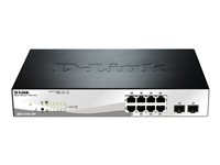 D-Link Web Smart DGS-1210-10P - switch - 10 portar - Administrerad DGS-1210-10P
