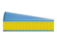 Brady Solid Numbers on Coloured Background Wire Marker Card Legend 13 - lednings/kabelmärkare (förtryckt) WM-13-YL-PK