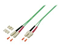 MicroConnect nätverkskabel - 1 m - limegrön FIB571001
