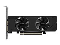 Gigabyte Radeon RX 6400 D6 LOW PROFILE 4G - grafikkort - Radeon RX 6400 - 4 GB GV-R64D6-4GL