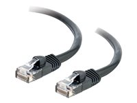 C2G Cat5e Booted Unshielded (UTP) Network Patch Cable - patch-kabel - 50 cm - svart 83180