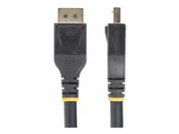StarTech.com 25ft (7m) VESA-Certified Active DisplayPort 1.4 Cable, DP8K w/HBR3/HDR10/MST/DSC 1.2/HDCP 2.2, 8K 60Hz, 4K 120Hz Video - Active DP 1.4 Cable M/M (DP14A-7M-DP-CABLE) - DisplayPort-kabel - DisplayPort till DisplayPort - 7 m DP14A-7M-DP-CABLE