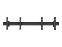 Multibrackets M Wallmount Pro MBW2U monteringssats - för 2 LCD-bildskärmar - svart 7350073734122