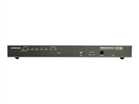 IOGEAR GCS1808KIT 8-Port VGA Combo KVM Switch with USB and PS/2 Cables - omkopplare för tangentbord/video/mus/USB - 8 portar - rackmonterbar - TAA-kompatibel GCS1808KIT