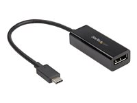 StarTech.com USB C to DisplayPort Adapter, 8K/5K/4K USB Type C to DP 1.4 Alt Mode Video Converter, HBR3/DSC/HDR, 8K 60Hz, Thunderbolt 3 Compatible DisplayPort 1.4 Monitor Display Adapter - 8K USB-C to DP Adapter (CDP2DP14B) - DisplayPort-adapter - 24 pin USB-C till DisplayPort CDP2DP14B