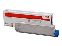 OKI - cyan - original - tonerkassett 44844507