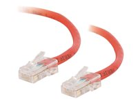 C2G Cat5e Non-Booted Unshielded (UTP) Network Crossover Patch Cable - övergångskabel - 5 m - röd 83336