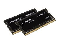 HyperX Impact - DDR4 - sats - 32 GB: 2 x 16 GB - SO DIMM 260-pin - 2933 MHz / PC4-23400 - ej buffrad HX429S17IBK2/32