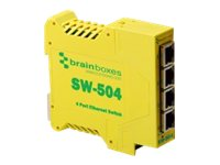 Brainboxes SW-504 - switch - 4 portar SW-504