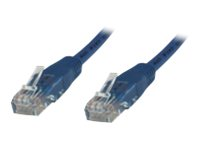 MicroConnect nätverkskabel - 0.5 m - blå UTP6005B