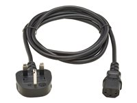 Eaton Tripp Lite Series - strömkabel - BS 1363 till power IEC 60320 C13 - 2 m P056-02M-UK