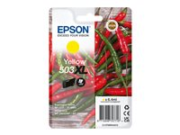 Epson 503XL - XL - gul - original - bläckpatron C13T09R44010