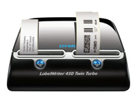 DYMO LabelWriter 450 Twin Turbo - etikettskrivare - svartvit - direkt termisk S0838870