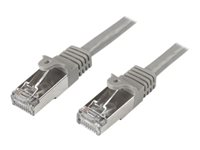 StarTech.com Cat6-patchkabel - skärmad (SFTP) - 5 m, grå - patch-kabel - 5 m - grå N6SPAT5MGR