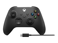 Microsoft Xbox Wireless Controller + USB-C Cable - spelkontroll - trådlös - Bluetooth 1V8-00002