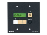 Extron MKP 3000 fjärrkontroll för väggmodul - svart 60-708-02