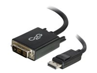 C2G 2m DisplayPort to Single Link DVI-D Adapter Cable M/M - DP to DVI - Black - DisplayPort-kabel - 2 m 84329