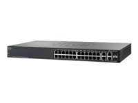 Cisco Small Business SF300-24PP - switch - 24 portar - Administrerad - rackmonterbar SF300-24PP-K9-EU