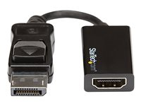 StarTech.com DisplayPort to HDMI Adapter - DP to HDMI - 4K 60Hz (DP2HD4K60S) - videokonverterare DP2HD4K60S